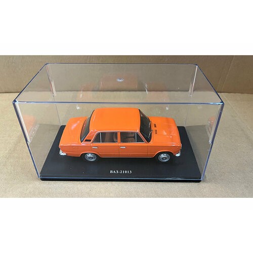 Volzhsky car 1980 orange / волжский автомобиль 21013 жигули (легендарные советские автомобили #78) с боксом