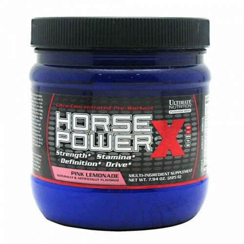 Ultimate Nutrition Horse Power X (225 гр) - Ежевика