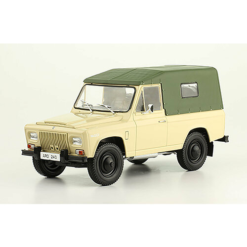 масштабная модель aro 240 Aro 240 1972-2006 beige / аро 240 (легендарные советские автомобили #85)