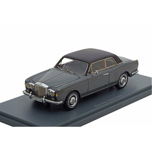 Bentley corniche fhc 1971 dark grey metallic/black / bentley corniche fhc 1971 темно-серый металлик/черный