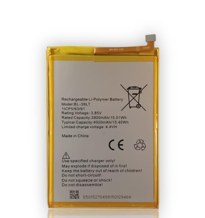 Аккумуляторная батарея 4000mAh BL-39LTна телефон TECNO Camon 12