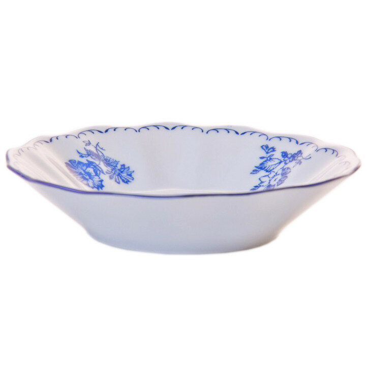 фото Розетка 11 см 1 шт без ручки Thun "Бернадотт /Синие розы" / 245001