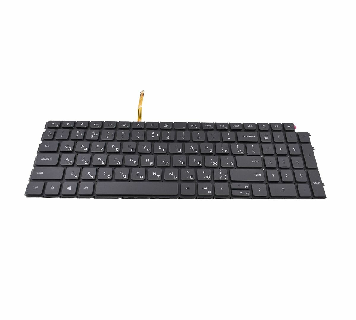 Клавиатура для Dell Vostro 3510 ноутбука с подсветкой