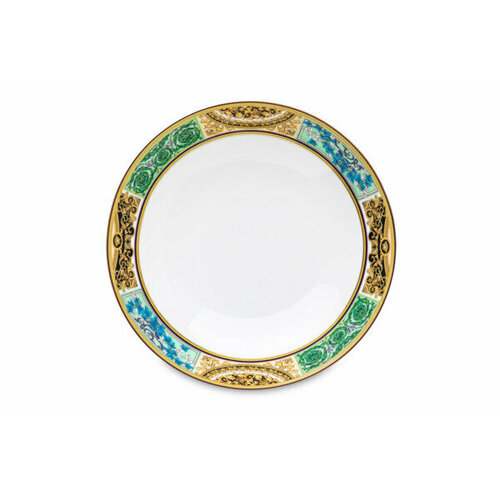 Тарелка суповая Rosenthal Versace Барокко Мозаик 22 см, фарфор