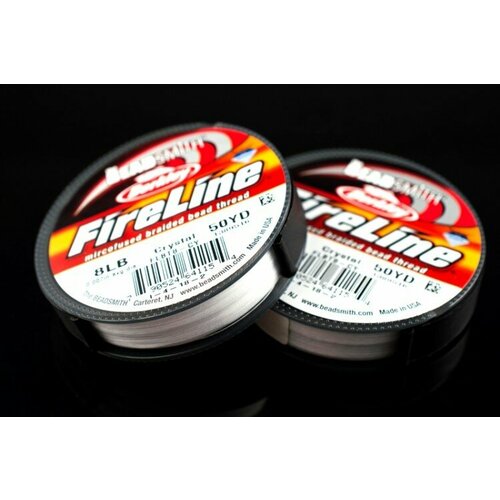 Нить FireLine 8LB, цвет crystal, толщина 0,007 (0,17мм), длина 50YD, 1024-008, 1 катушка