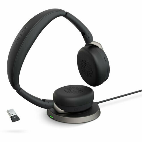 Jabra Evolve2 65 Flex Stereo MS беспроводная Bluetooth гарнитура Link380a Wireless Charging 26699-999-989 4345600₽