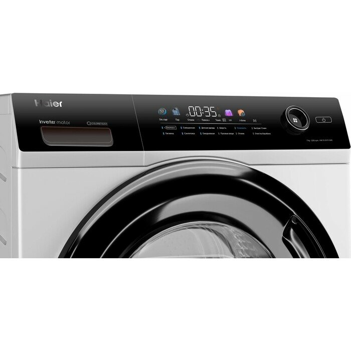 Стиральная машина с фронтальной загрузкой HAIER HW70-BP12269 инверторный двигатель — фото 11