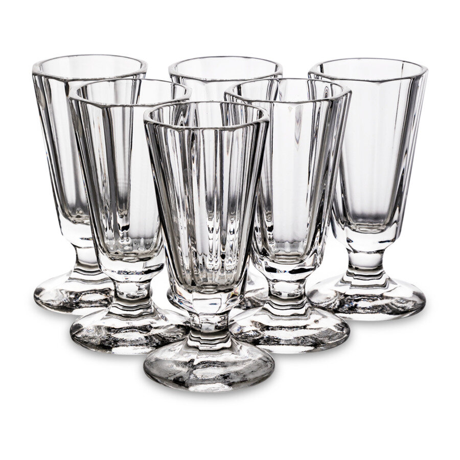 фото Набор рюмок-лафитников Неман 40 мл, 6 шт, хрусталь