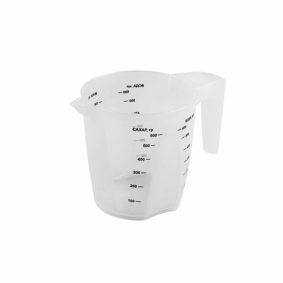 фото Кувшин мерный Plast Team Stockholm, пластиковый, 0,6 л