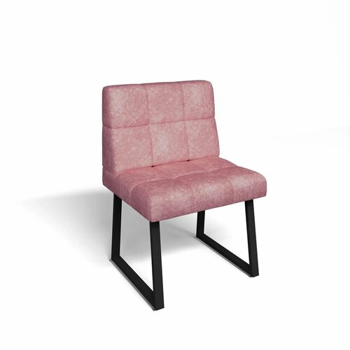 Кухонный диван Betel реал 660 Велюр коралл/Черный муар