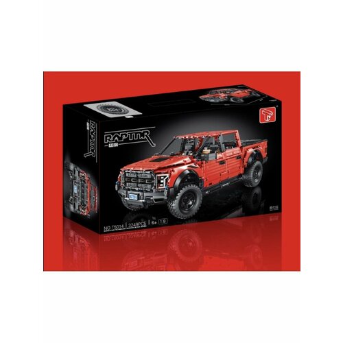 конструктор техник ford raptor red 3249 деталей Конструктор Т5014 Ford Raptor/джип красный 3249 деталей