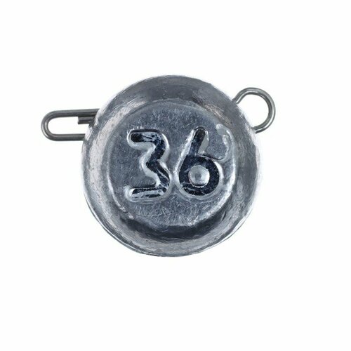 фото Груз чебурашка сплющенный разборный "яман", 36 г(10 шт.) yaman