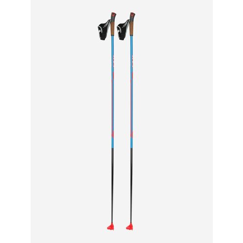 KV+ Лыжные TEMPESTA BLUE 100% Carbon, cross country pole 150 cm 23P007