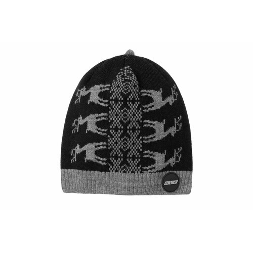 фото Шапка kv+, размер onesize, черный, серый