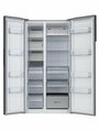 Холодильник VARD VRS177NI Side by side, с матовым покрытием, Full No frost, сенсорный дисплей, 2 инвертора