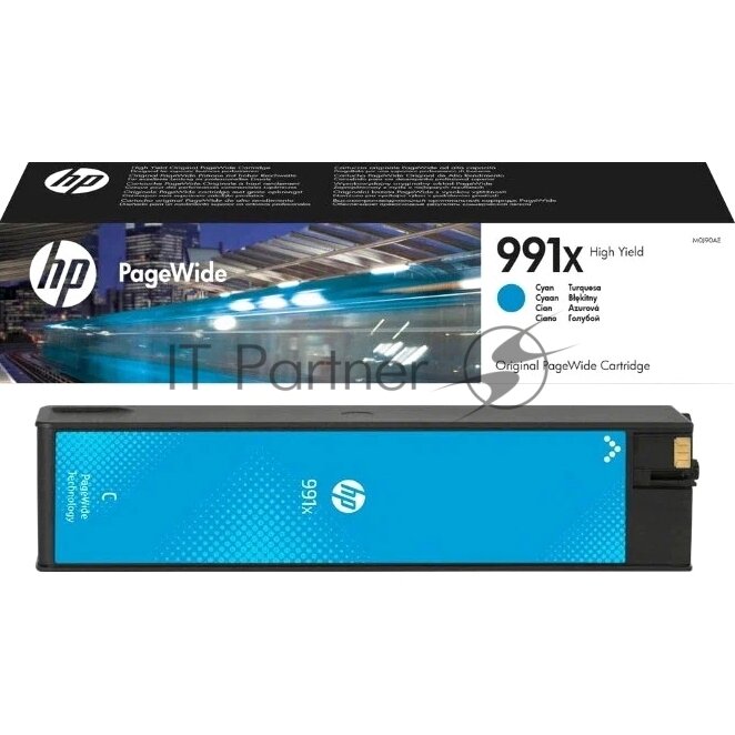 HP HP 911X M0J90AE для HP PW Pro 755/772/777 (голубой) - фото №6