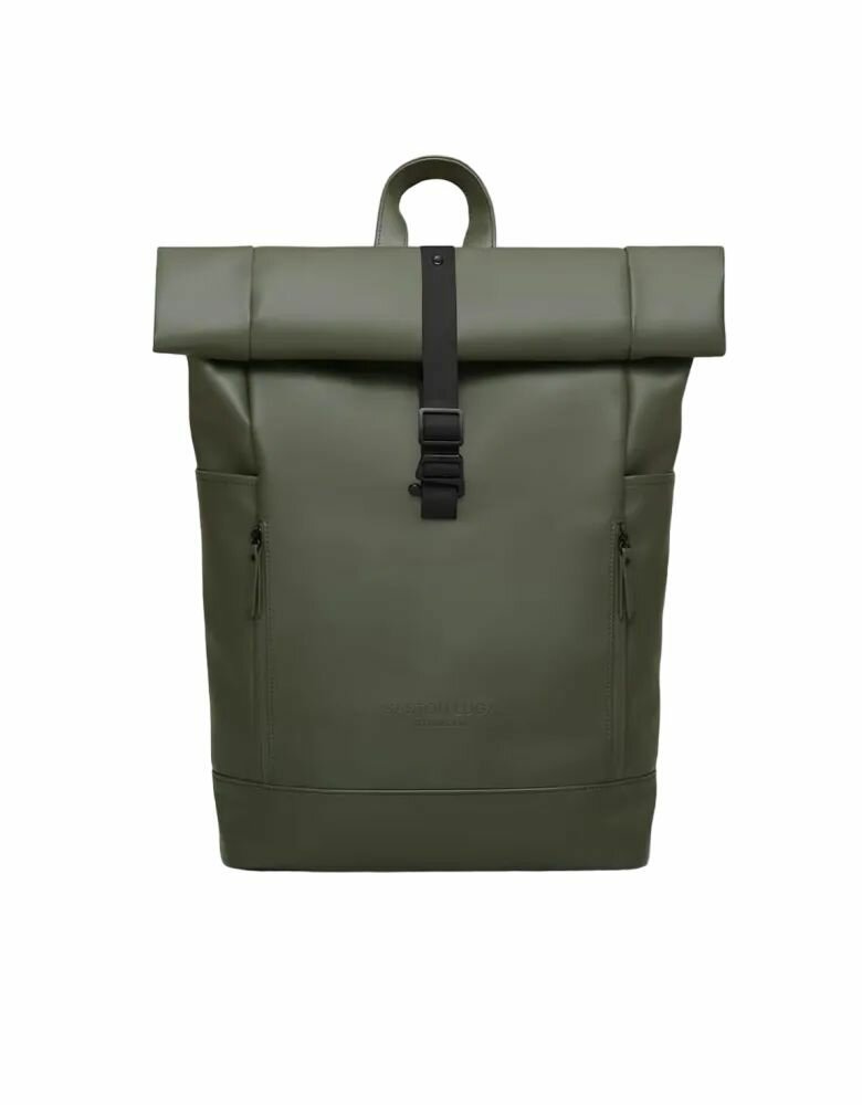Рюкзак Gaston Luga GL9002 Backpack Rullen для ноутбука размером до 16". Цвет: оливоково-черный