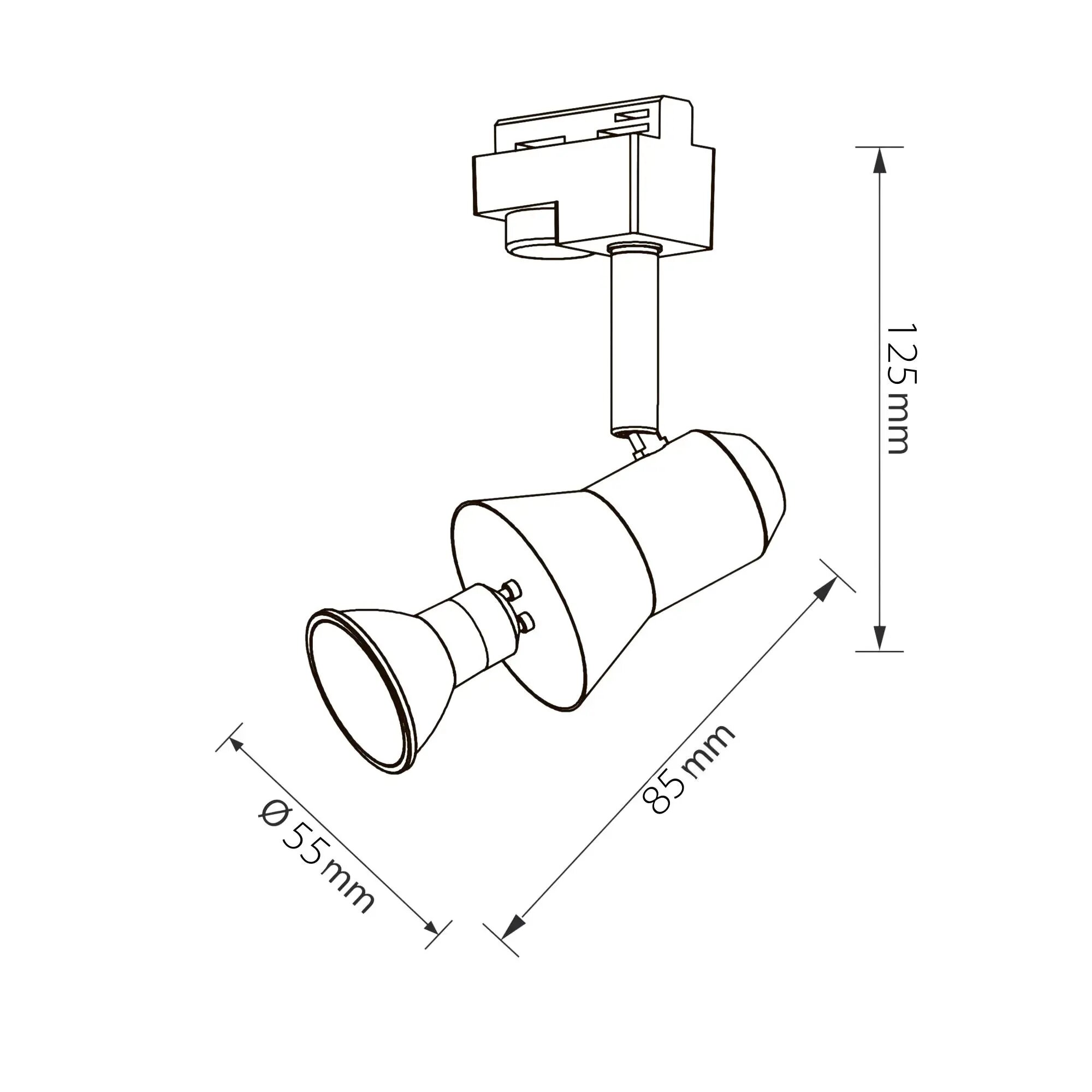 Трековый светильник Volpe UL-00009605 - фото №10