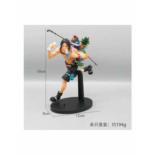 Фигурка Аниме One Piece Луффи, Портгас Д. Эйс, Сабо 22 см anime one piece figure three brothers luffy ace sabo running style action collectible model decorations doll toys for children