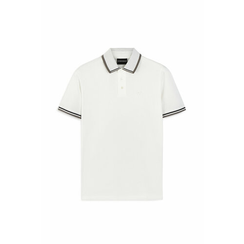 фото Поло emporio armani, размер 3xl, белый
