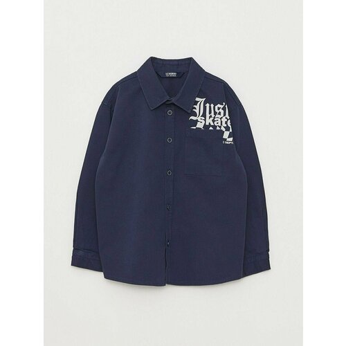 Школьная рубашка isobel, размер 6-7 лет, синий кардиган isobel размер 6 7 лет синий
