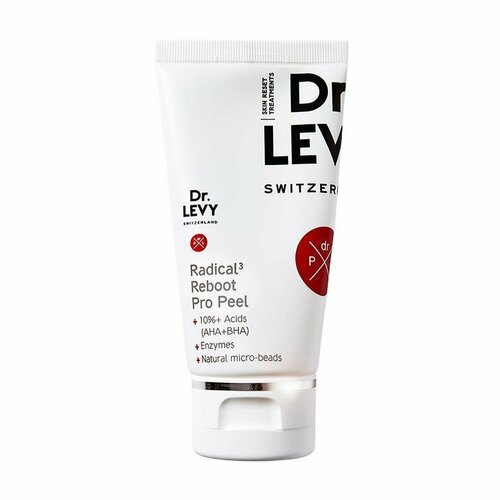 DR. LEVY SWITZERLAND - Radical3 Reboot Pro Peel 50 ml - антивозрастной пилинг для лица тройного действия