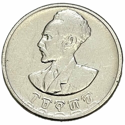 Эфиопия 50 центов 1943-1944 гг. (1936) (2) клуб нумизмат банкнота доллар эфиопии 1961 года хайле селассие i