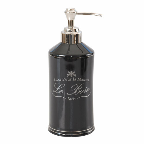 Дозатор для жидкого мыла le bain black si35225 керамика