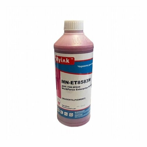 Чернила для EPSON (T8583) WorkForce WF-C20590D4TWF (1л, magenta pigment) ET8583M MyInk