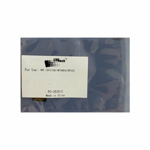 Чип к-жа OKI C301C321MC332MC342 15K cyan UNItechApex 250₽