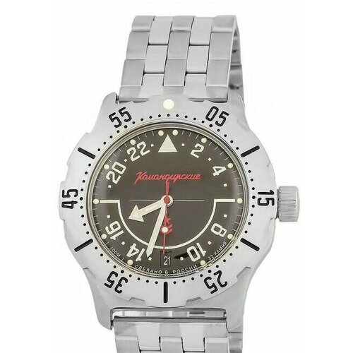 фото Наручные часы восток, серебряный