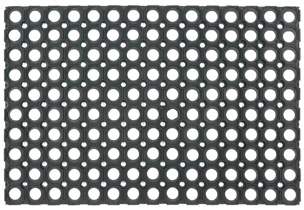 Придверный коврик SunStep Грязесборный, ячеистый, черный, 1 х 0.5 м - фотография № 10