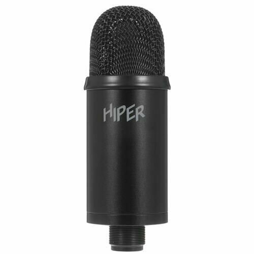 Микрофонный комплект HIPER H-M008 черный проводной настольный -32 дБ от 20 Гц до 20000 Гц кабель - 150 см USB 11299₽