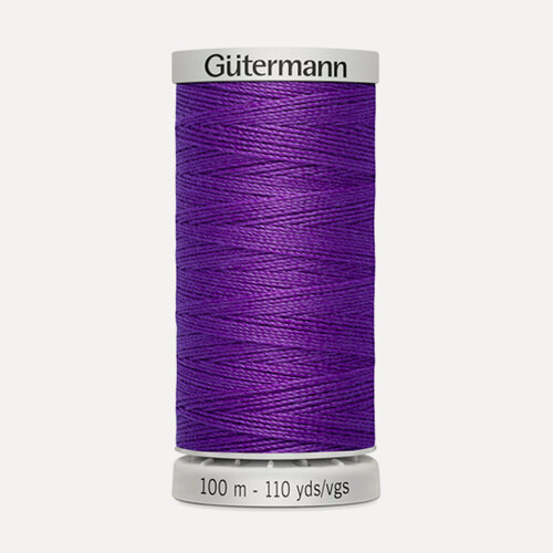 Изображение товара Нитки швейные особо прочные Gutermann Extra Strong M 782 40, 100м, 100% полиэстер, 724033 (392 фиолетовый джинс) 5 шт