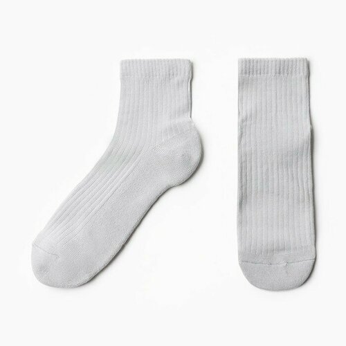 Носки Kaftan, размер 36/39, серый носки kaftan размер 36 39 белый серый зеленый