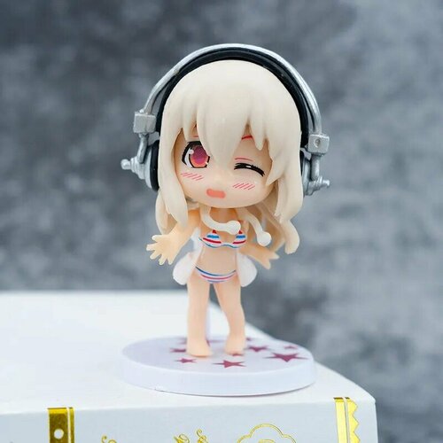 Аниме экшн фигурка Nendoroid Super Sonico супер сонико нендороид в наушниках