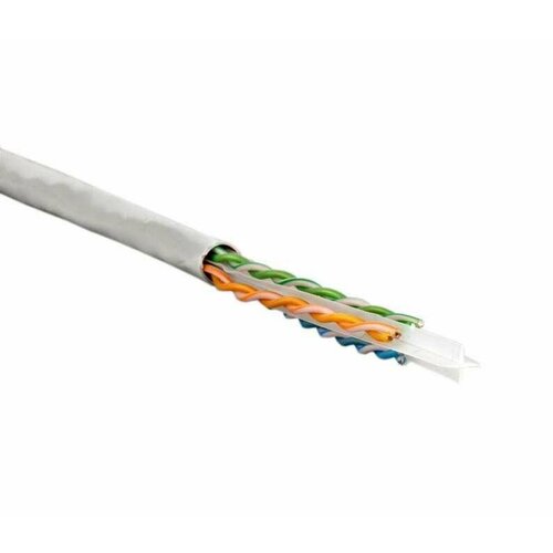 кабель витая пара u utp кат 5e 4х2х24awg solid pvc uutp4 c5e s24 in pvc gy 305 сер м hyperline 41903 Кабель UTP 4-C6-SOLID-GY-305 витая пара UTP (U/UTP) кат. 6 4х2х0.5 (23 AWG) ож (solid) PVC сер. (305м) Hyperline 42047 (упак.305 м.)