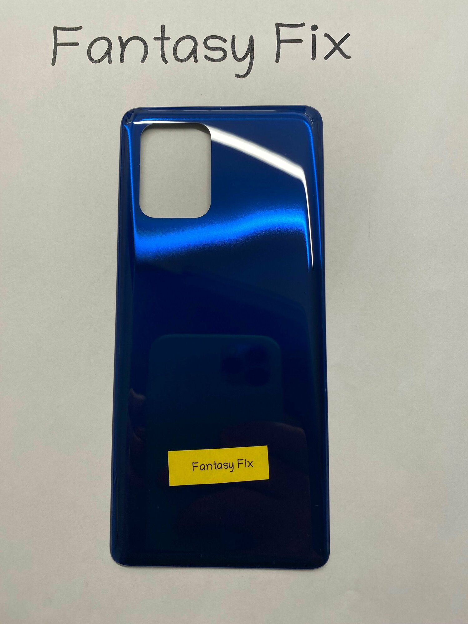 Задняя крышка для Samsung G770F (S10 Lite) голубая