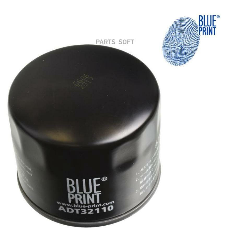 BLUE-PRINT ADT32110 ADT32110_фильтр масляный!\ Toyota Corolla/Camry/Liteace/Carina 1.8D/2.0D 87-97