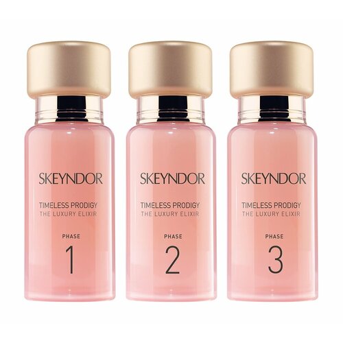 SKEYNDOR Timeless Prodigy Набор эликсиров для лица (Фаза 1, Фаза 2, Фаза 3, 3x15 мл)