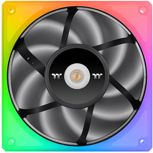 Вентилятор для корпуса Thermaltake TOUGHFAN 14 RGB (3 Fan Pack) (CL-F136-PL14SW-A) вентилятор для корпуса thermaltake toughfan 14 белый серый