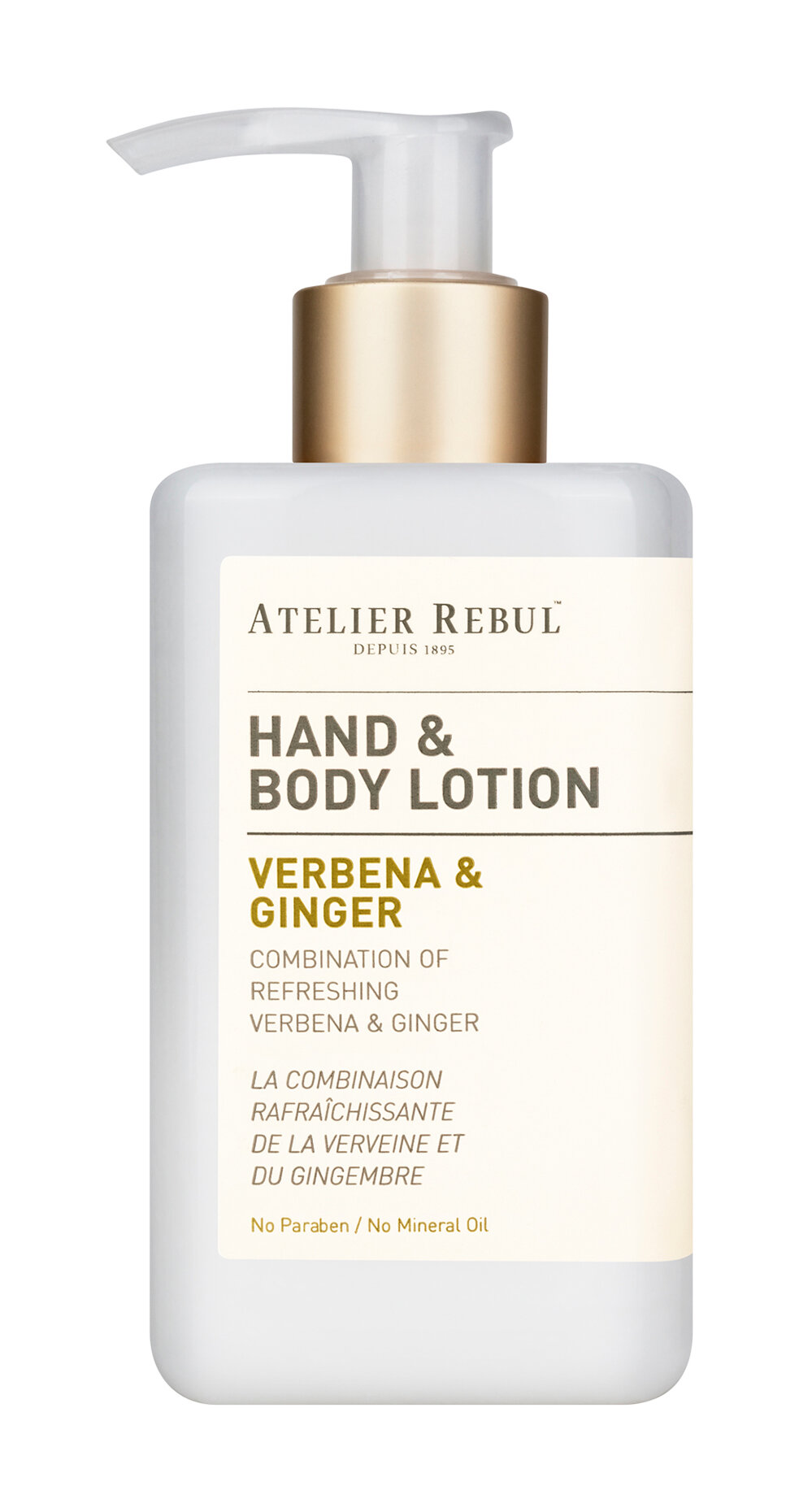 ATELIER REBUL Verbena & Ginger Лосьон для рук и тела, 250 мл