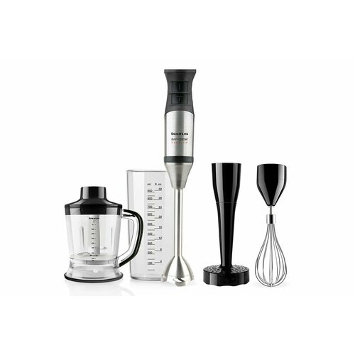 Блендер погружной Taurus Bapi 1200 Premium Complet мощность 1200 Вт 20 скоростей турбо функция чёрно-стальной 1001100₽