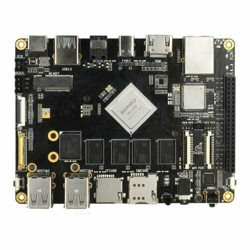 Мини ПК FIREFLY Firefly-RK3399, LPDDR3 4ГБ, noOS, с картридером [firefly-rk3399-4gb]