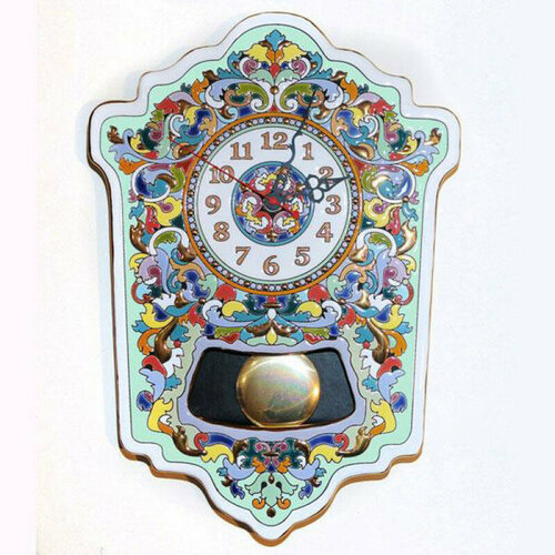 Рус-Арт Большие настенные часы с маятником 45*33 см (Ч-7003)