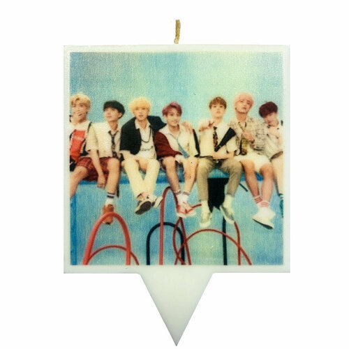 Свеча для торта BTS вариант 2