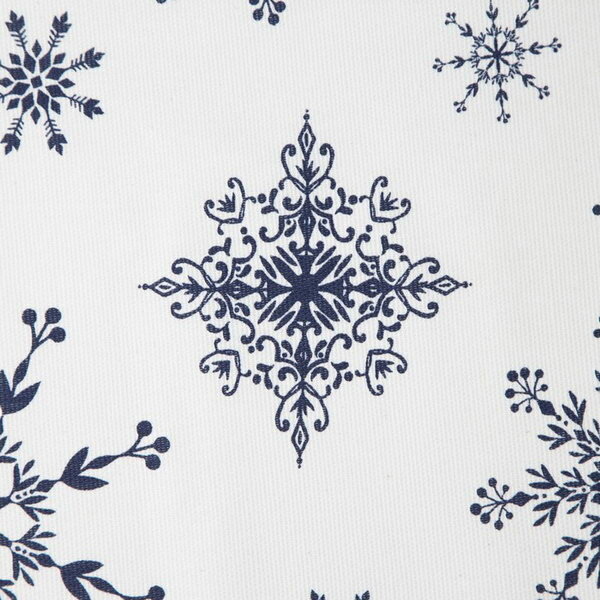 Полотенце Синие снежинки 40х70 см, 100% хлопок, 164 г/м2 - фотография № 3