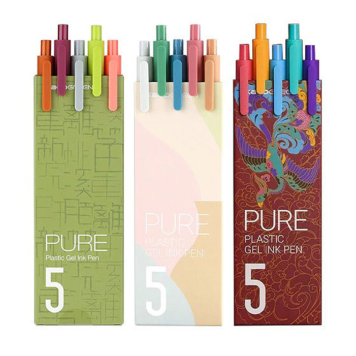 Набор гелевых ручек KACO chinese feauture gel pen 5+5+5 combination