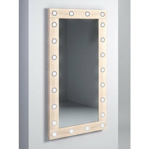 Зеркало настенное Стиль 6 Дуб Сонома 60 x 5 x 200 см 10283₽