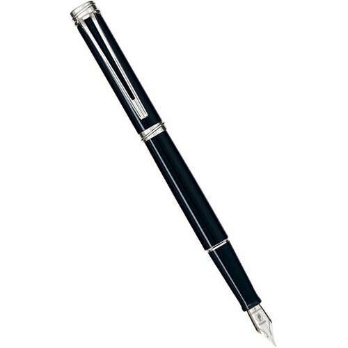 Waterman S0050760 Перьевая ручка waterman harmonie, black ct (перо f)